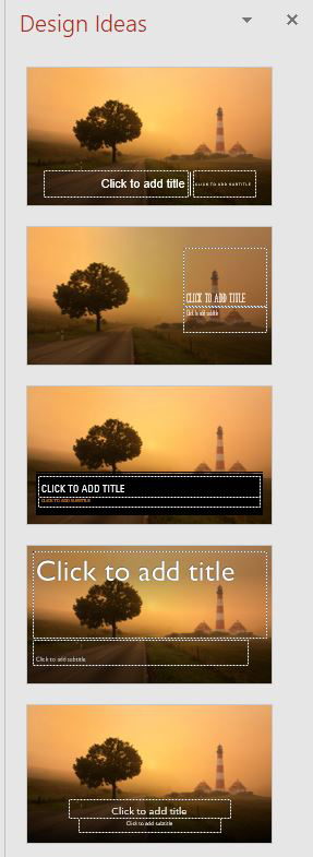 Design Ideas Template for PowerPoint