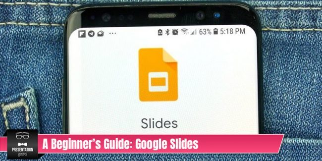 Google Slides Interface