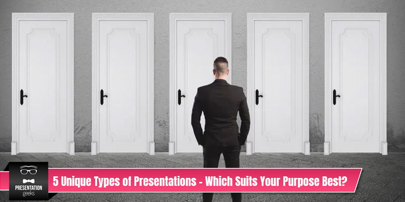 types of presentation based on purpose